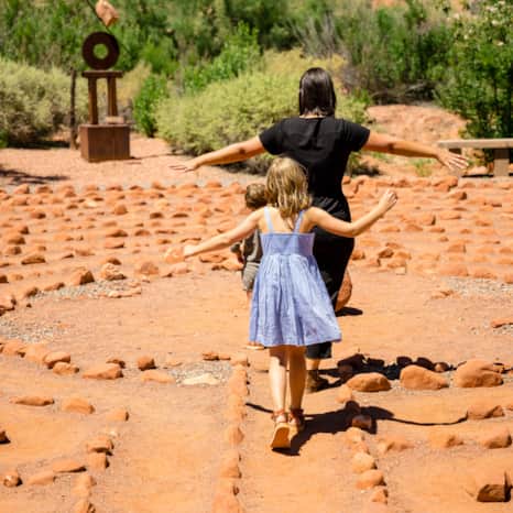 Kayenta Desert Rose Labyrinth
