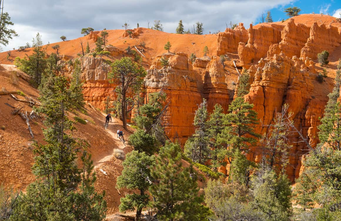 A view of Thunder Mountain Trail.