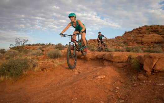 Paradise Rim biking trail in St. George.