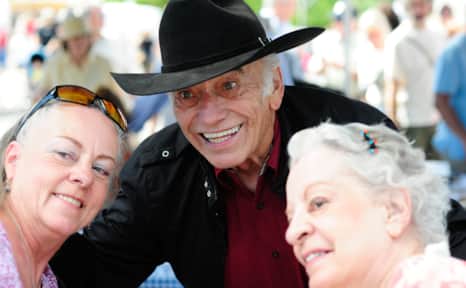 In town, don't miss the chance to attend breakfast or dinner with a classic western film star.