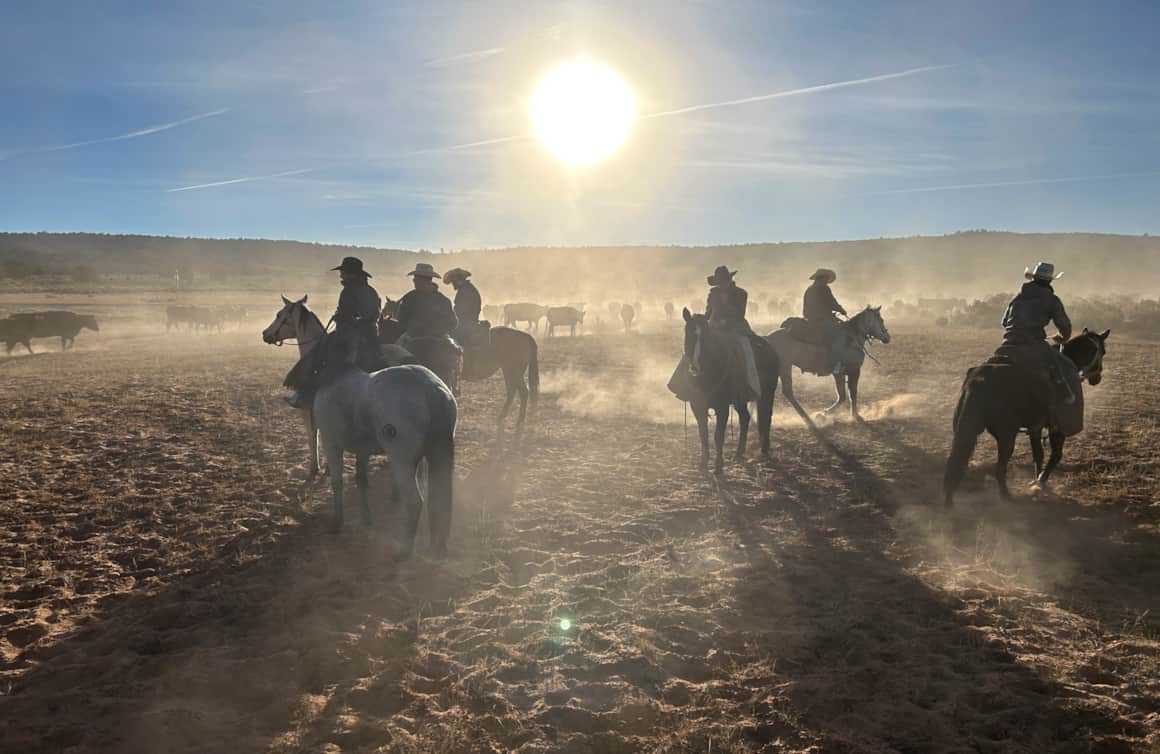 A first time on a horse may be intimidating and unnatural to most, but over the few days of the cattle drive, timidness sheds and a bond of trust is formed.