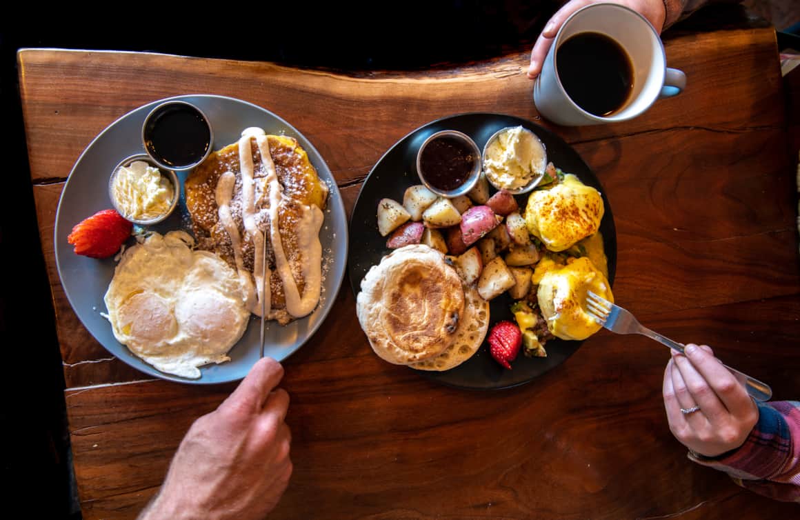The grill was named after the nearby Peekaboo slot canyon, a spectacular trail that winds through a tall, narrow redstone canyon.