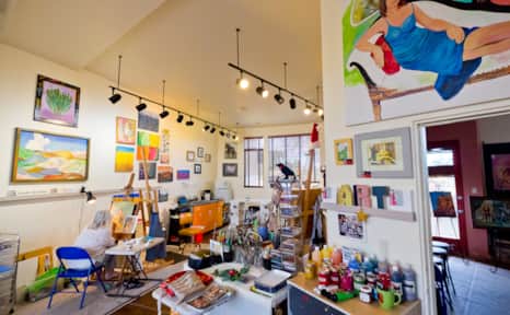 Kayenta Art Village bustle with galleries, studios, festivals, retail shops, and gourmet food.