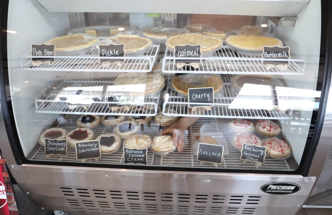 The Sunglow Café is famed for its signature sweet dish — pickle pie.
