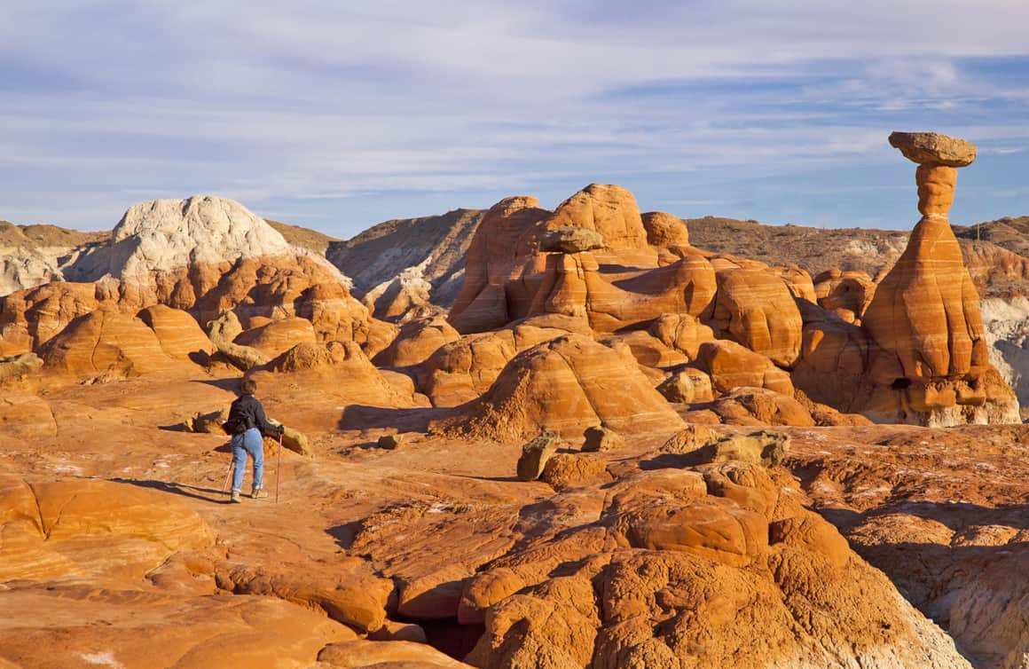 The Toadstools are an easily accessible 1.5-mile round-trip hike.