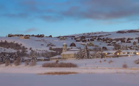 Winter at Bear Lake State park is nothing short of a wonderland.