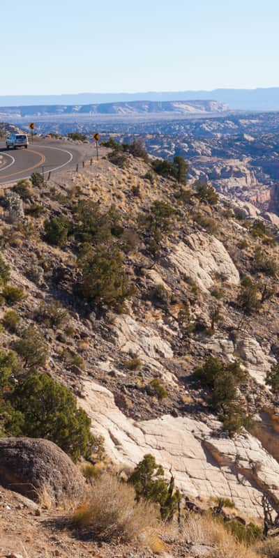 A view of Grand Staircase-Escalante National Monument from Scenic Byway 12.