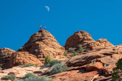 The hiking near Kanab boasts spectacular desert landscapes.
