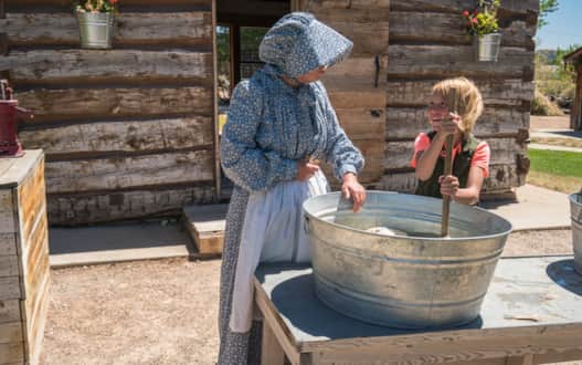 Discover the pioneer history of Utah's southwest at the Frontier Homestead State Park Museum.
