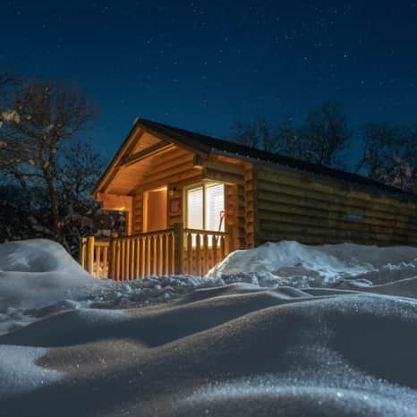 You can book a cabin for a dark sky overnight in Wasatch Mountain State Park.