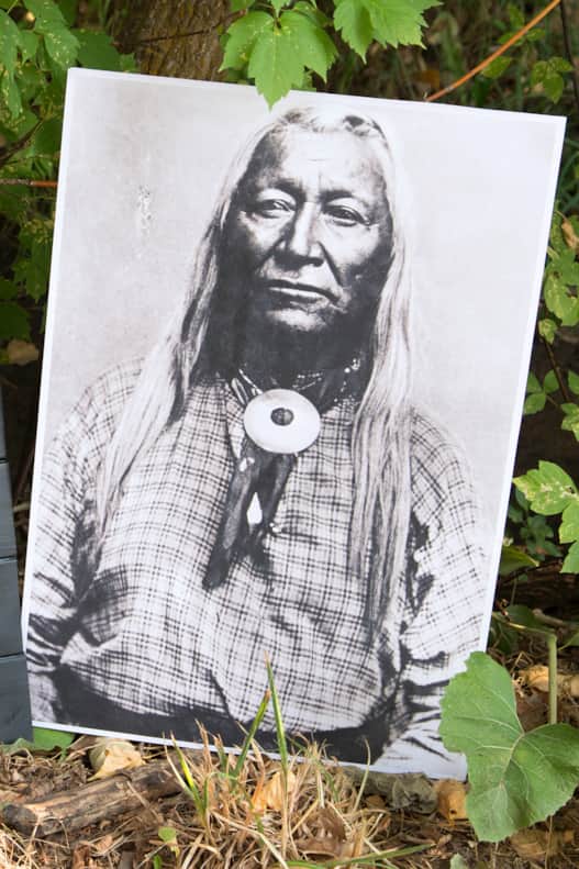 The town of Washakie was named for Chief Washakie, a highly respected Shoshone leader.