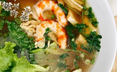 Phnom penh noodle soup at All Chay.