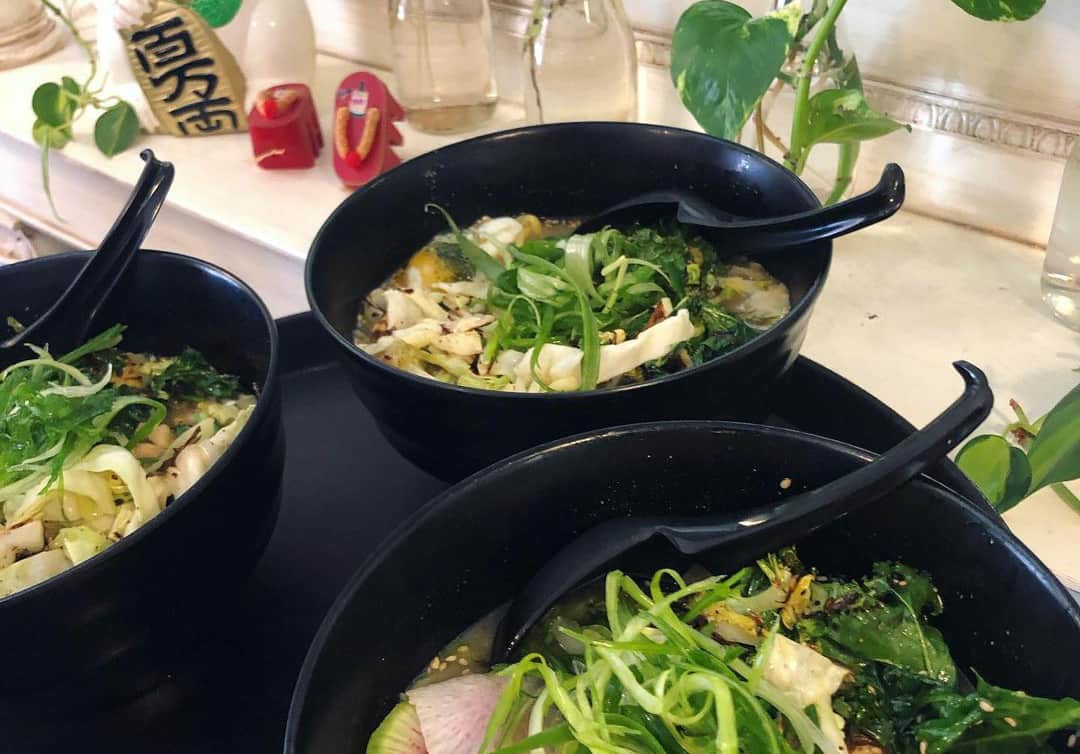 Daily veggie ramen at Yoko Ramen SLC.