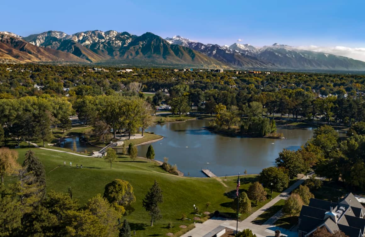 Liberty Park in Salt Lake City