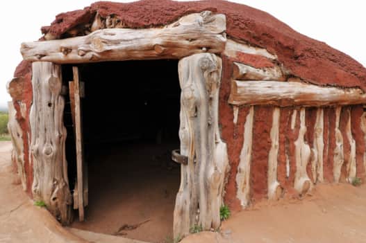 In addition to being traditional dwelling places, hooghans also serve as places for ceremony, instruction and medicine