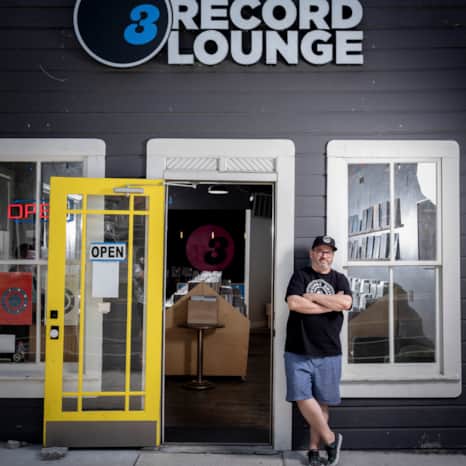 In 2018, 3hive owner Sam Cannon found a downtown location just blocks away from Velour to open his brick-and-mortar record store.
