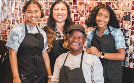 Joe Hicks and his wife, Ana, started Joe’s Cafe in 2009 with their two young daughters alongside them.