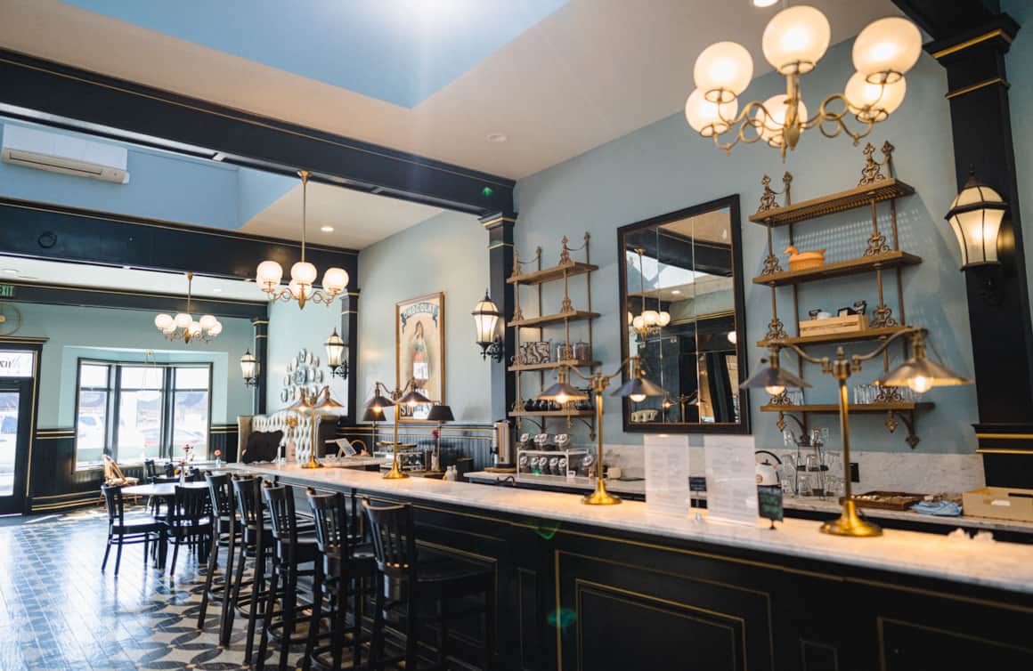 Inside Taste Cafe in Provo.