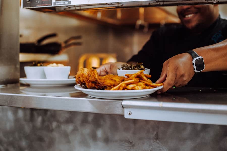 As you place your order, you can hear the sizzling of fried chicken and Chef Julius’ warm laugh.