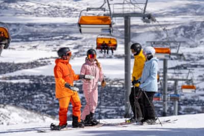 Feel obligated to fit some time on the slopes into your Sundance schedule? Cruise Park City Mountain resort.