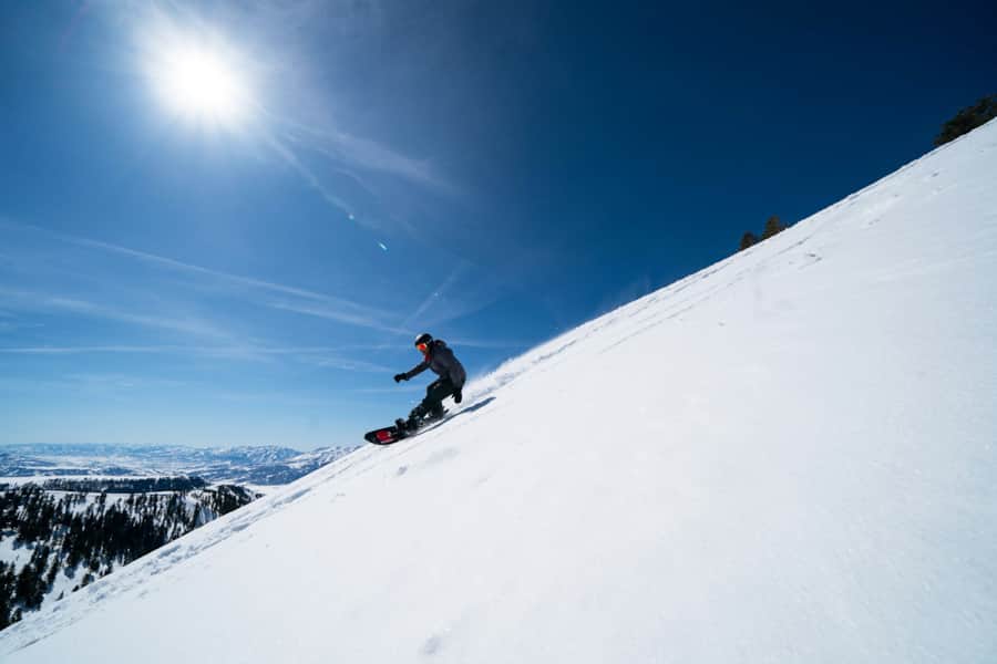 “The snow. The terrain. The atmosphere. It’s really a different experience,” says Lamont Joseph White of skiing and snowboarding in Utah.