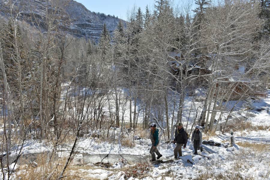 Sundance offers quick access to the Provo River.
