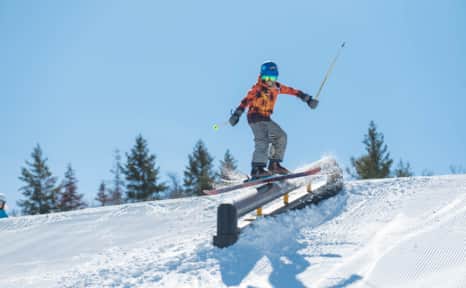 Woodward's Winter Mountain Park is a system of terrain zones tailored to varying skill levels.