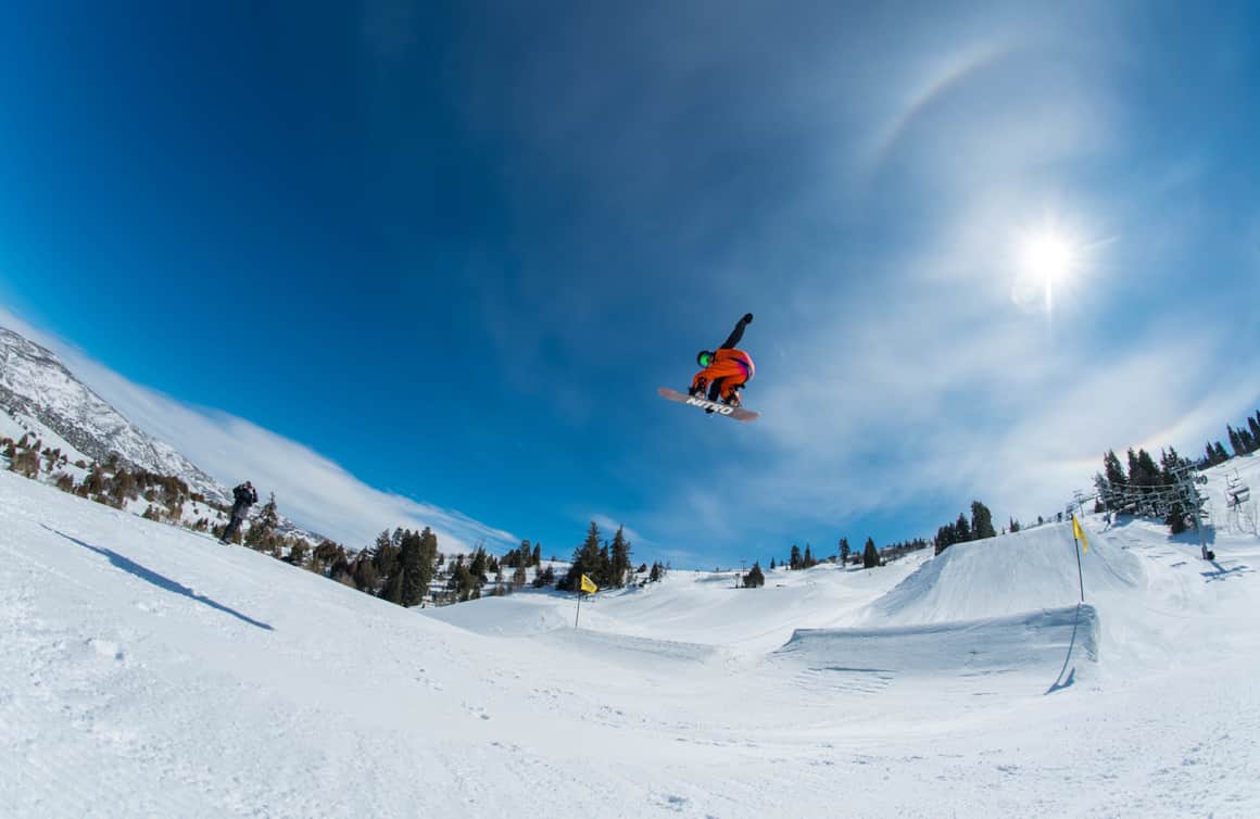 The Performance Park terrain venues is where the half pipe and big air live.
