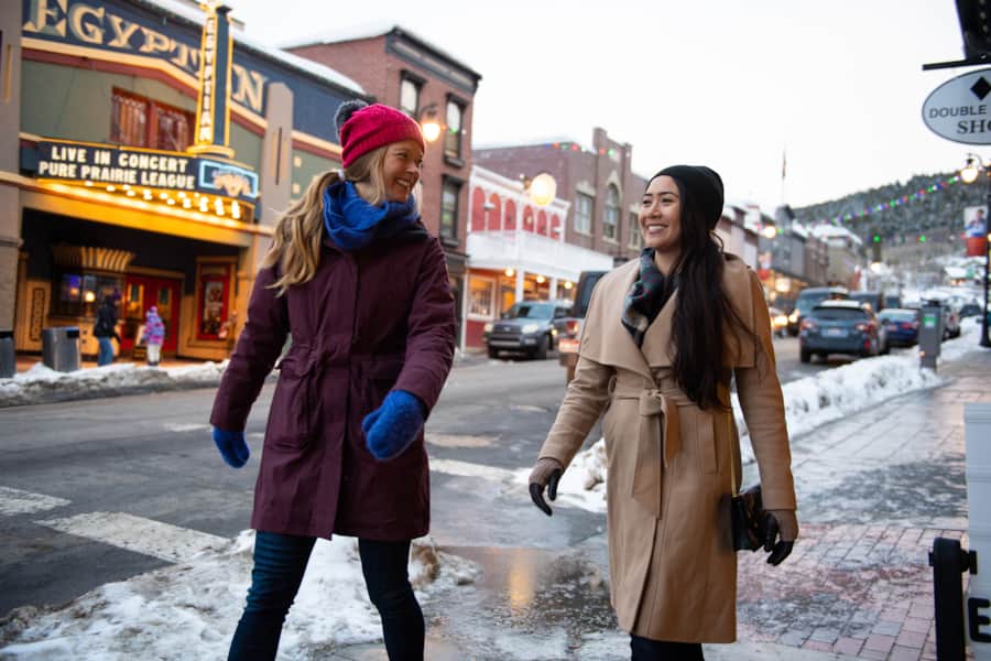 Park City's Historic Main Street is the centerpiece of this mountain town — home to dozens of restaurants, bars, and unique local shopping experiences, it's also a venue for the Sundance Film Festival.