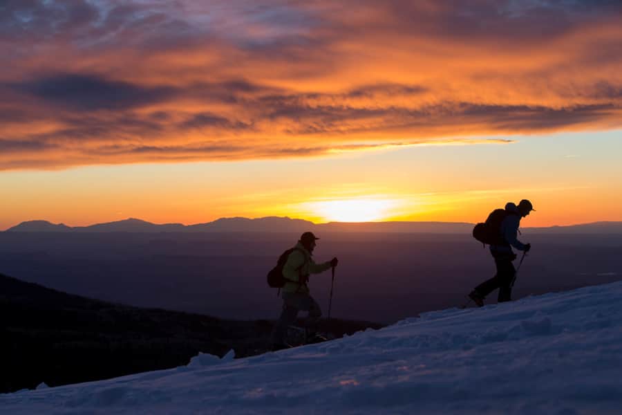 Backcountry Skiing in the La Sal Mountains