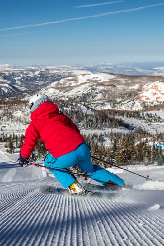 Brian Head boasts of spectacular skiing terrain and 360 annual inches of annual snowfall in the winter.