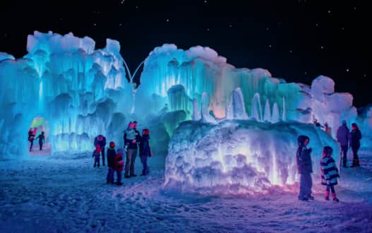 Midway’s Ice Castles