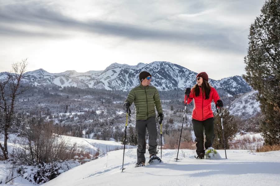 Snowshoeing in Ogden