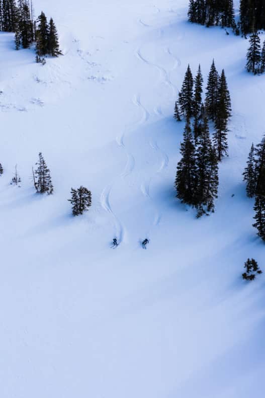 Park City Powder Cats leads guided, snowcat-served skiing and snowboarding at the Thousand Peaks Ranch.