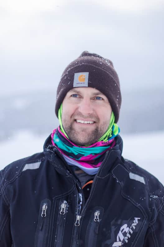 Nate Smoot, owner of Epic Recreation, in the Bear Lake Valley.